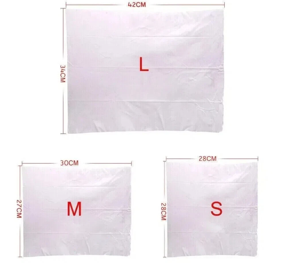 Different sizes of cryolipolysis anti-freeze membranes