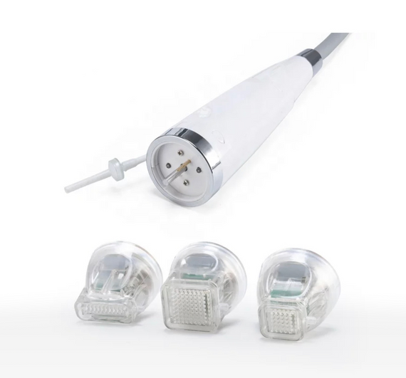 RF Microneedle Handpiece with Cartridge Head Attached